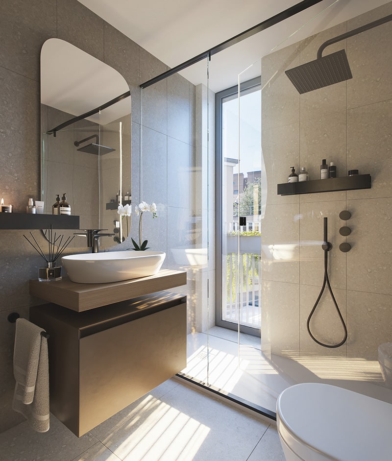 Bagno dell'Appartamento di 7PM Living Vibes